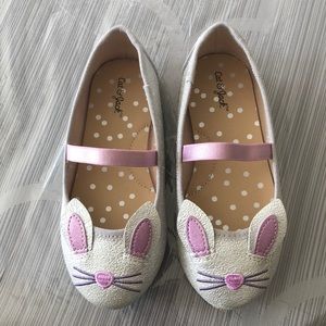 Cat & Jack Bunny Mary Janes size 9